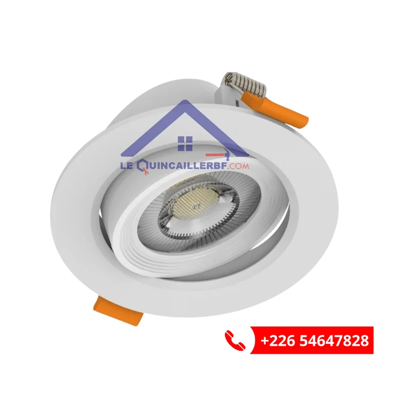 Spot orientable 5w – Vente au Burkina Faso