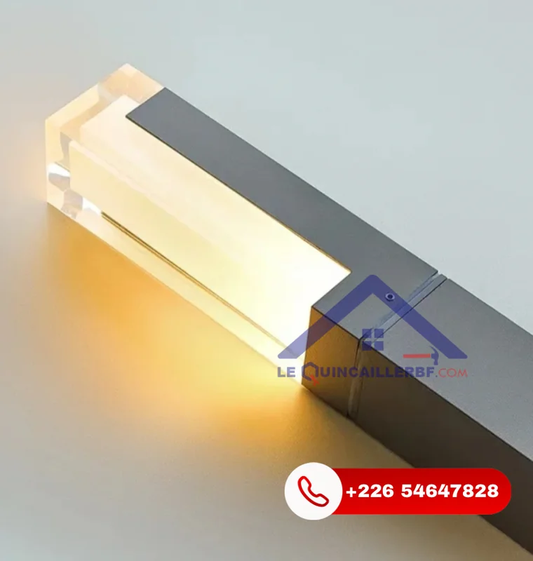 Lampe jardin 01 – vue 2 – Vente au Burkina Faso