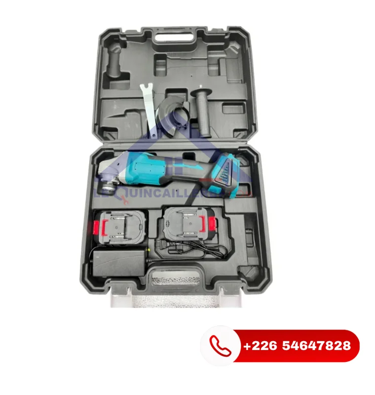 Meuleuse sans fil rechargeable  – vue 2 – Vente au Burkina Faso