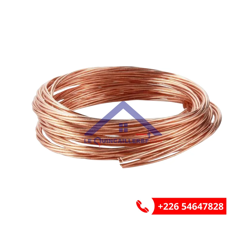 Cuivre nu 25mm2 – Vente au Burkina Faso
