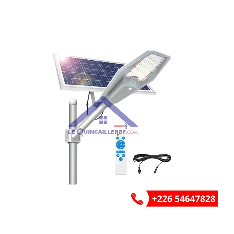 Lampadaire Solaire 200w – vue 2 – Vente au Burkina Faso